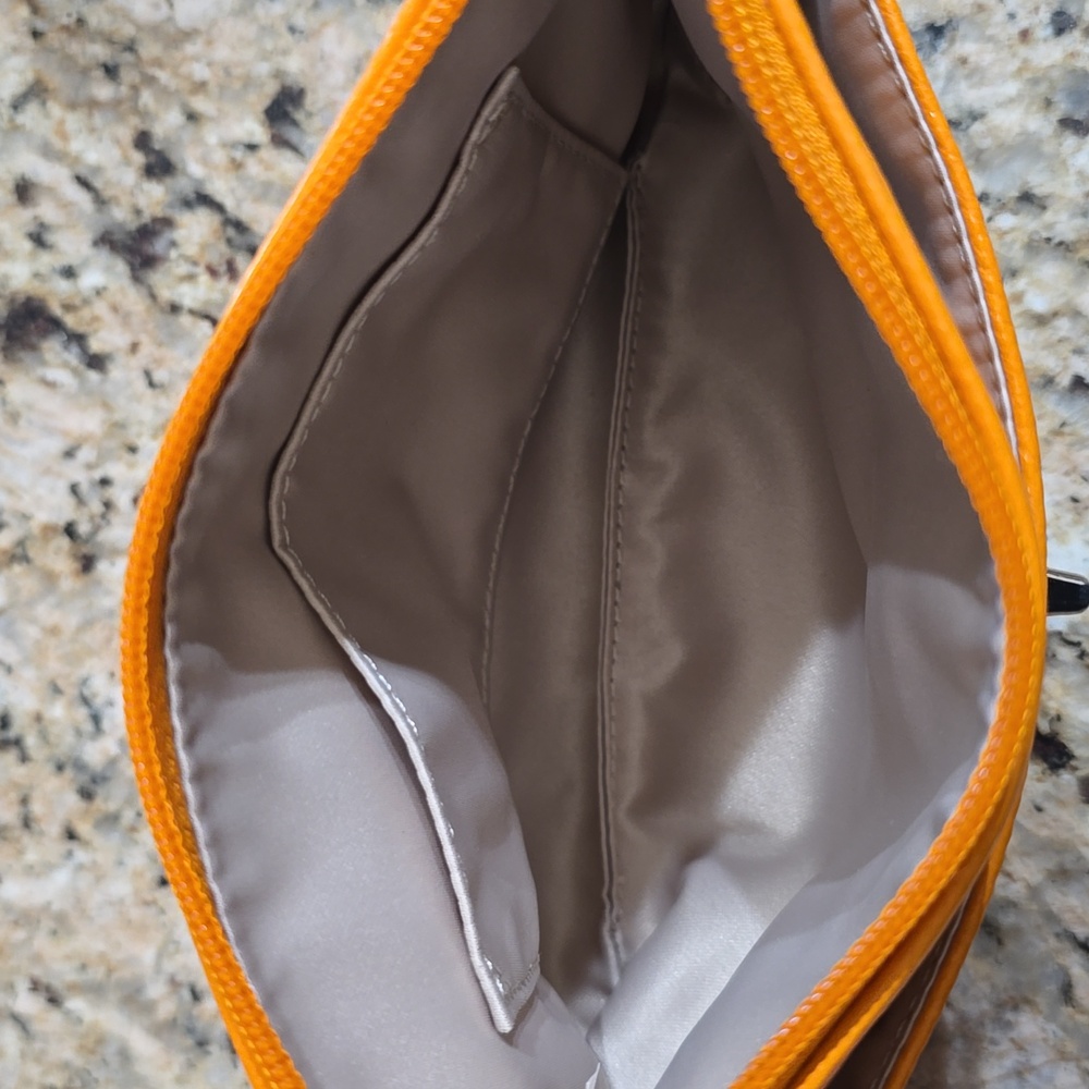 Orange COACH Wristlet - Picture 3 of 6